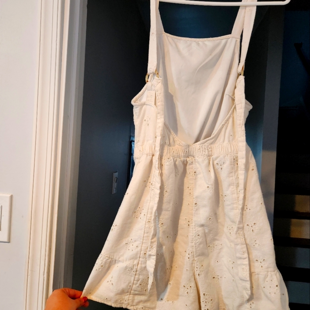 Cream Summer Romper
